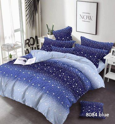 Бязь LUX EURO в рулоні 50 метрів 8084 blue фото