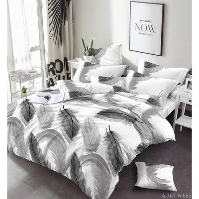 Бязь LUX- S в рулоні 50 метрів UXT 367 white фото
