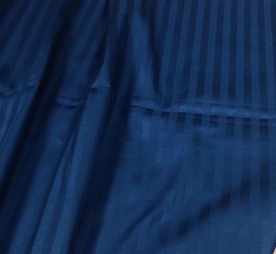 Страйп сатин 240 см Пакистан в рулоні 60 м.п royal blue фото