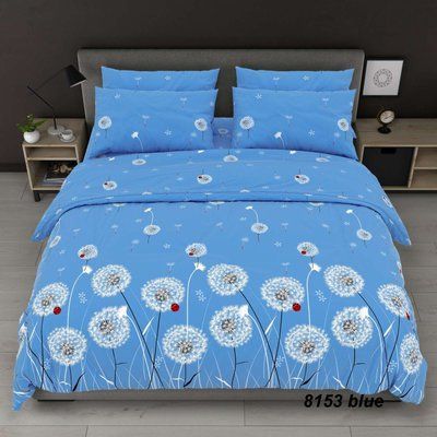 Бязь LUX EURO в рулоні 50 метрів 8153 blue фото