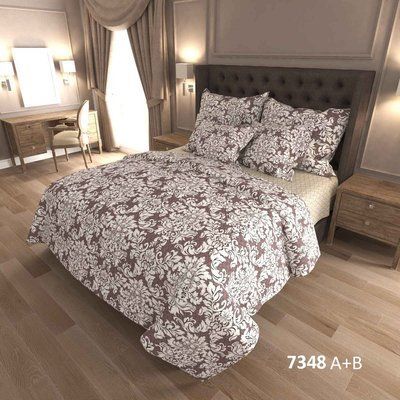 Бязь LUX EURO в рулоні 50 метрів 7348 А+В фото