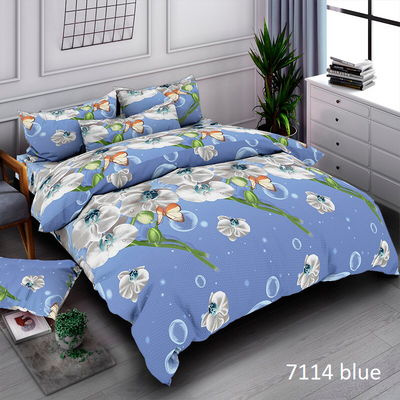 Бязь LUX EURO 7114 blue фото